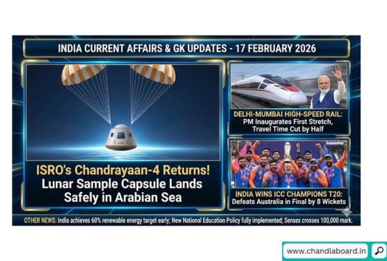 Current Affairs Today Section provides latest and Best Daily Current Affairs -2026 for UPSC, IAS/PCS, Banking, IBPS, SSC, Railway, UPPSC, ...