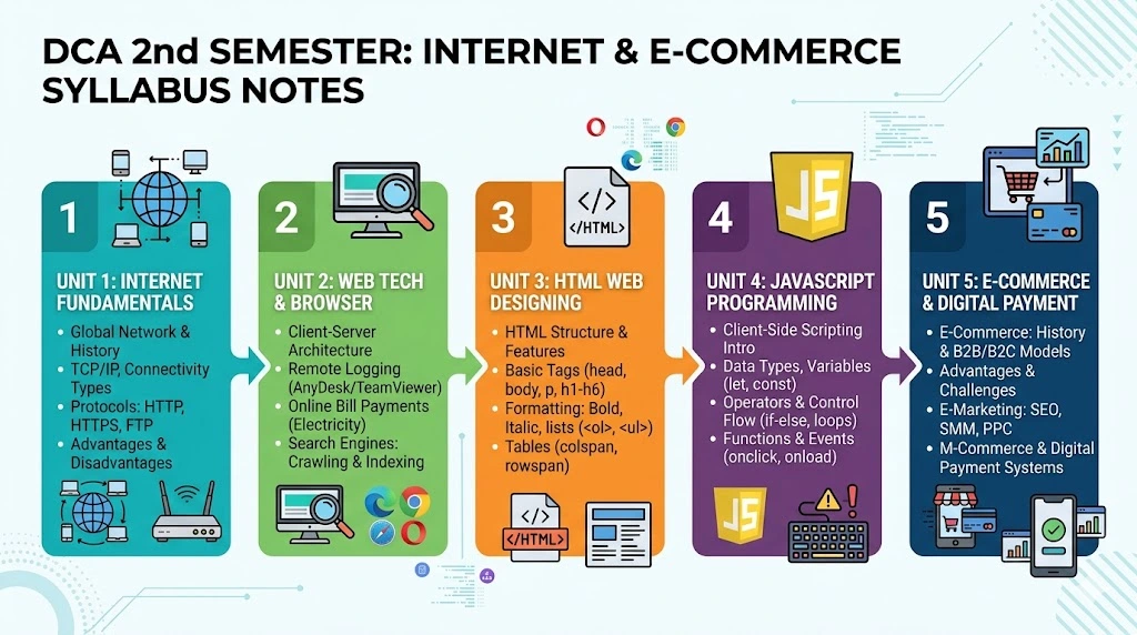 dca-2nd-sem-internet-and-e-commerce-important-questions